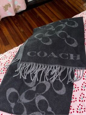 Coach Two-Tone Scarf
